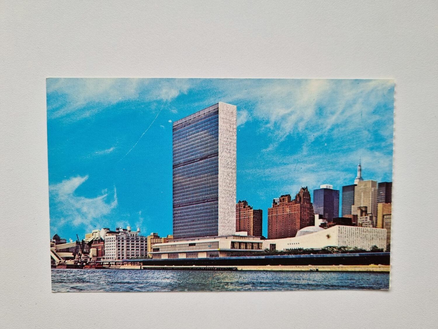 Vykort United Nations Secretariat Building