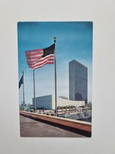 Vykort United Nations Secretariat Building