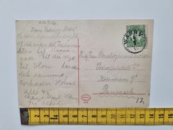 Vykort Upsala, Domkyrkan och Gustavianum 1912
