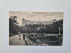 Vykort Uppsala. Slottet
