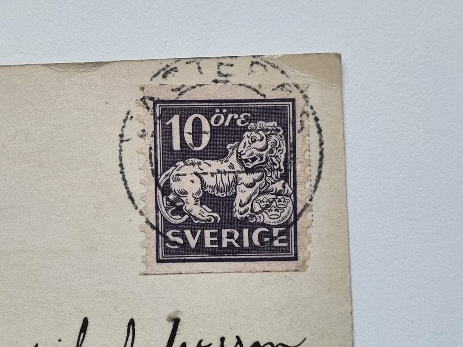 Vykort Utsikt från Rådhuset. Västerås