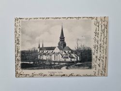 Vykort Varnhems kyrka, 1901