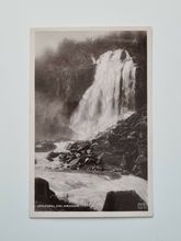 Vykort Vattenfall, Espeland Falls