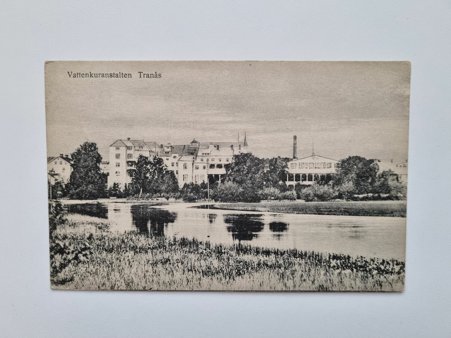 Vykort Vattenkuranstalten Tranås
