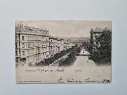 Vykort Vasagatan, Göteborg 1902
