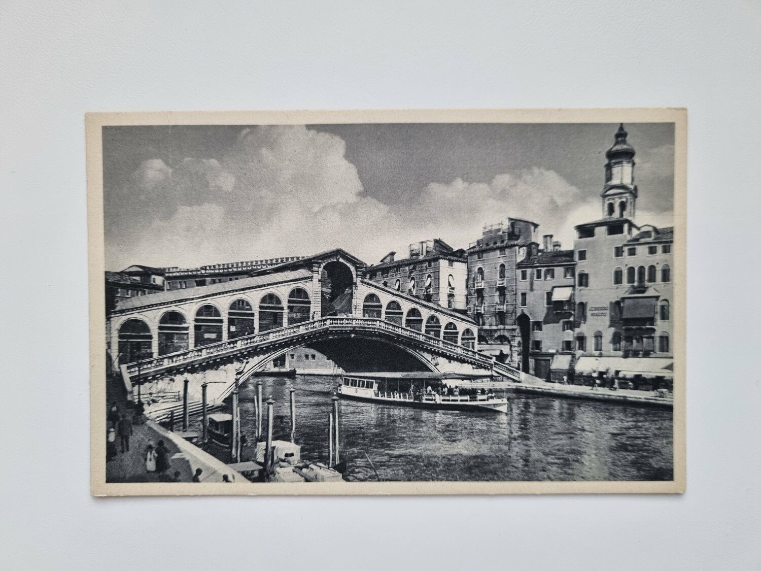 Vykort VENEZIA The Rialto Bridge