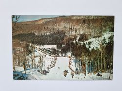 Vykort Vermont is noted far and wide for its fine ski slopes