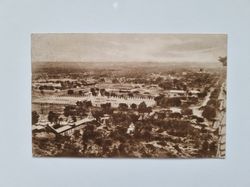 Vykort View of Mandalay from Mandalay Hill, Burma