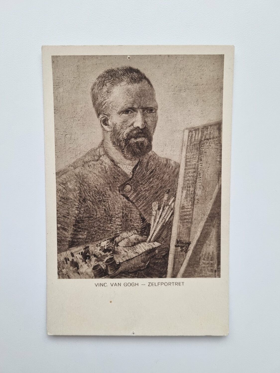 Vykort VINC. VAN GOGH ZELFPORTRET