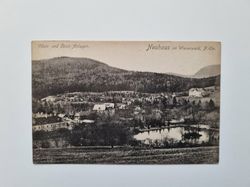 Vykort Villen- und Teich-Jinlagen