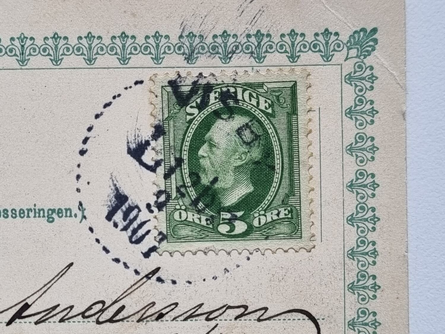 Vykort Wisby: Östra Ringmuren, 1901