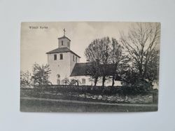 Vykort Vittsjö Kyrka 1915