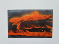 Vykort Vulcano Hawaii