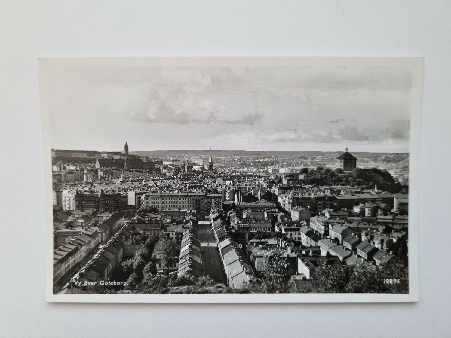 Vykort Vy över Göteborg