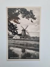 Vykort Väderkvarn, Malmö. Slottsmöllan