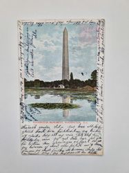 Vykort Washington Monument - 1905