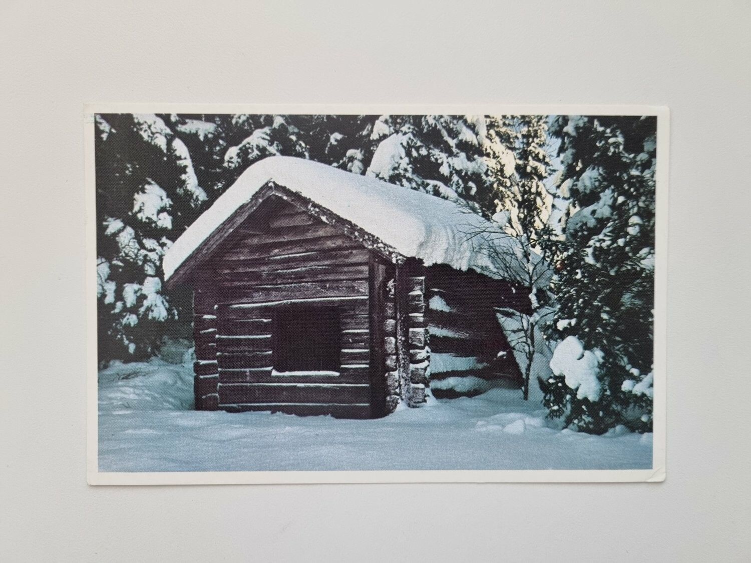 Vykort Weimar Söderström: "Vinterlada"