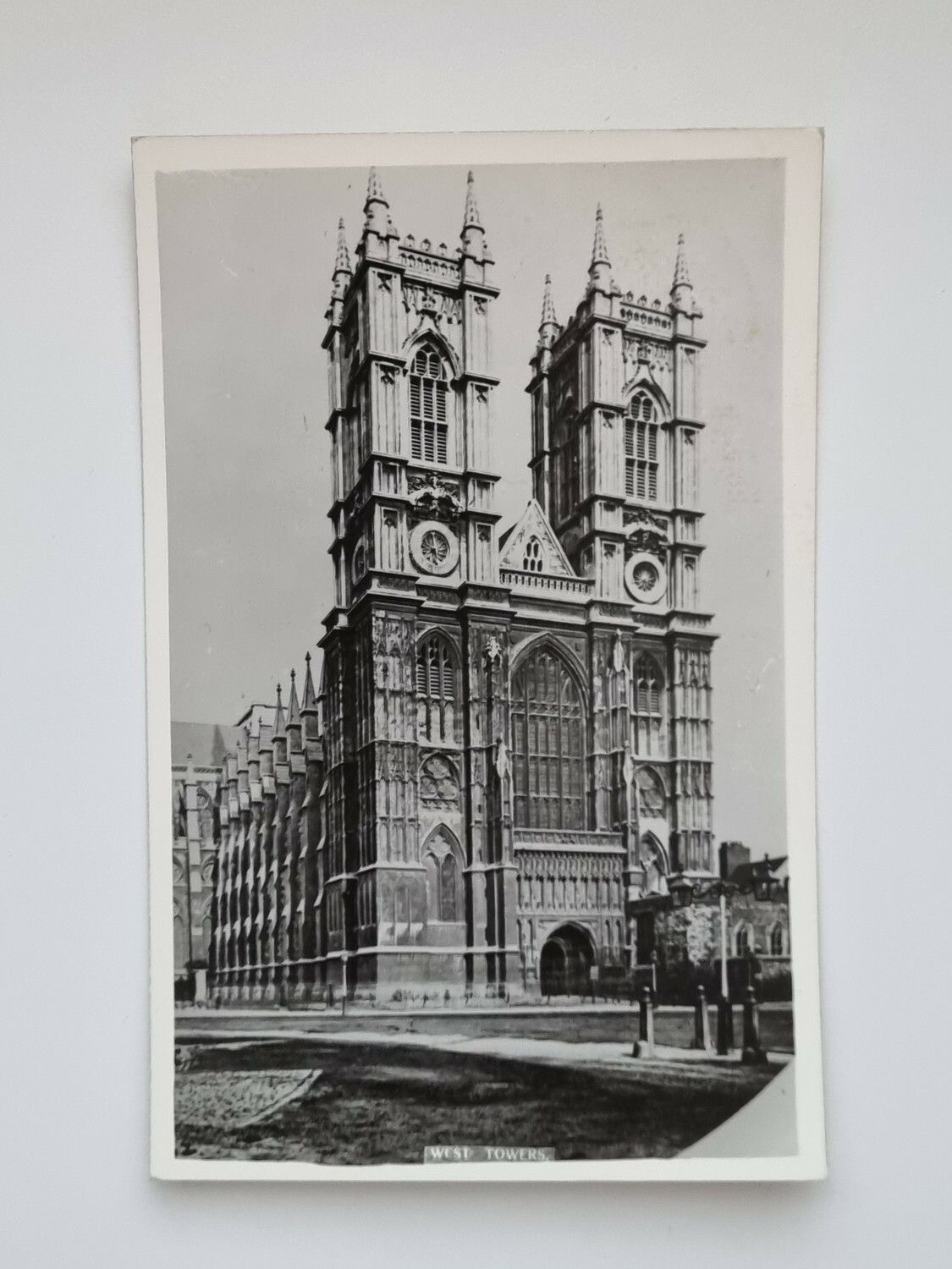 Vykort Westminster Abbey