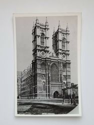 Vykort Westminster Abbey