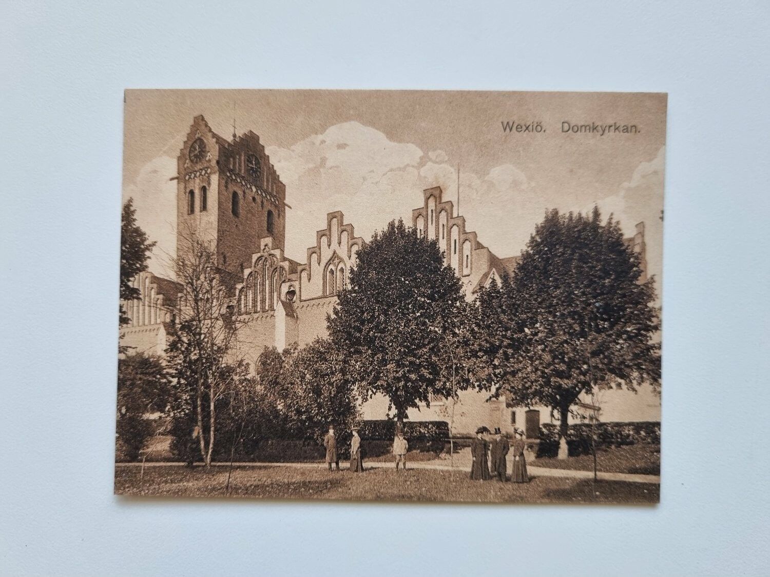 Vykort Wexiö / Växjö Domkyrkan