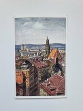 Vykort Wien Turmblick