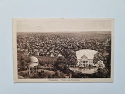 Vykort Wiesbaden Total vom Neroberg 1913