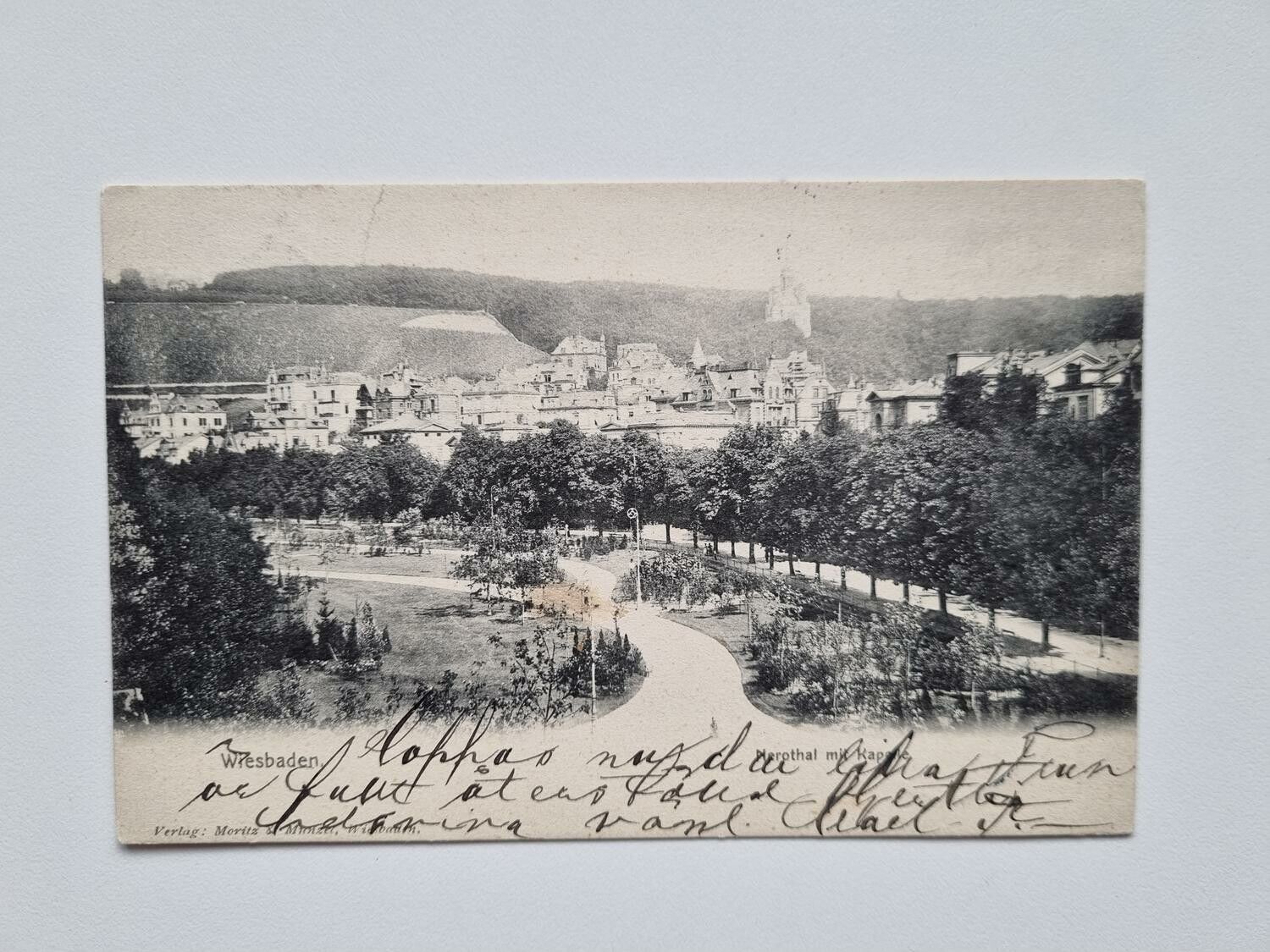 Vykort Wiesbaden 1905