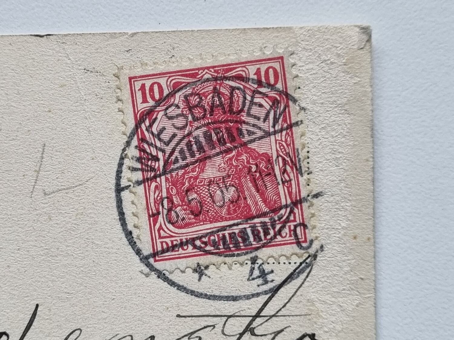 Vykort Wiesbaden 1905