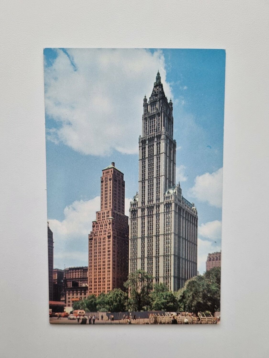 Vykort Woolworth Building