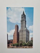 Vykort Woolworth Building