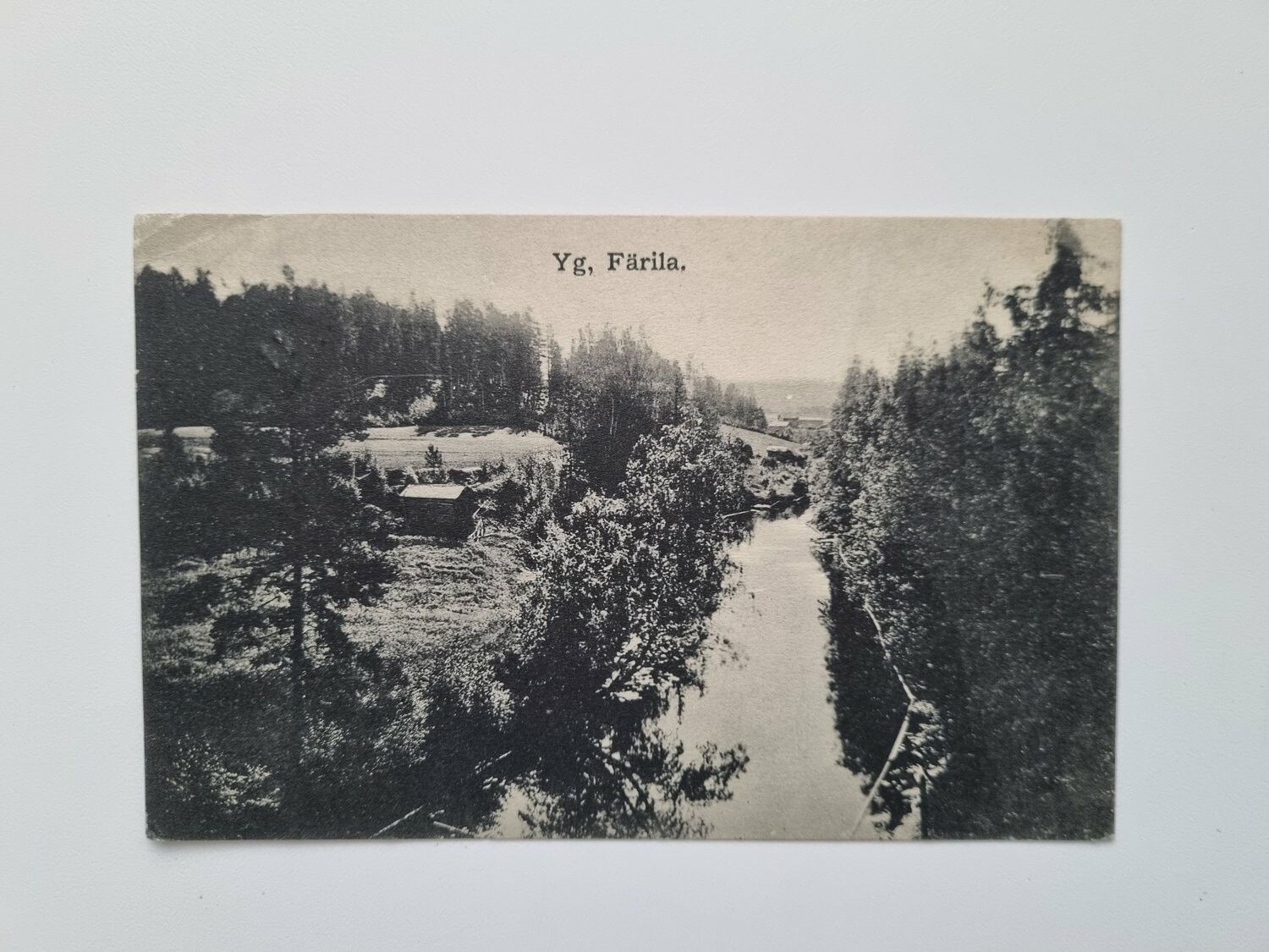 Vykort Yg, Färila, 1914