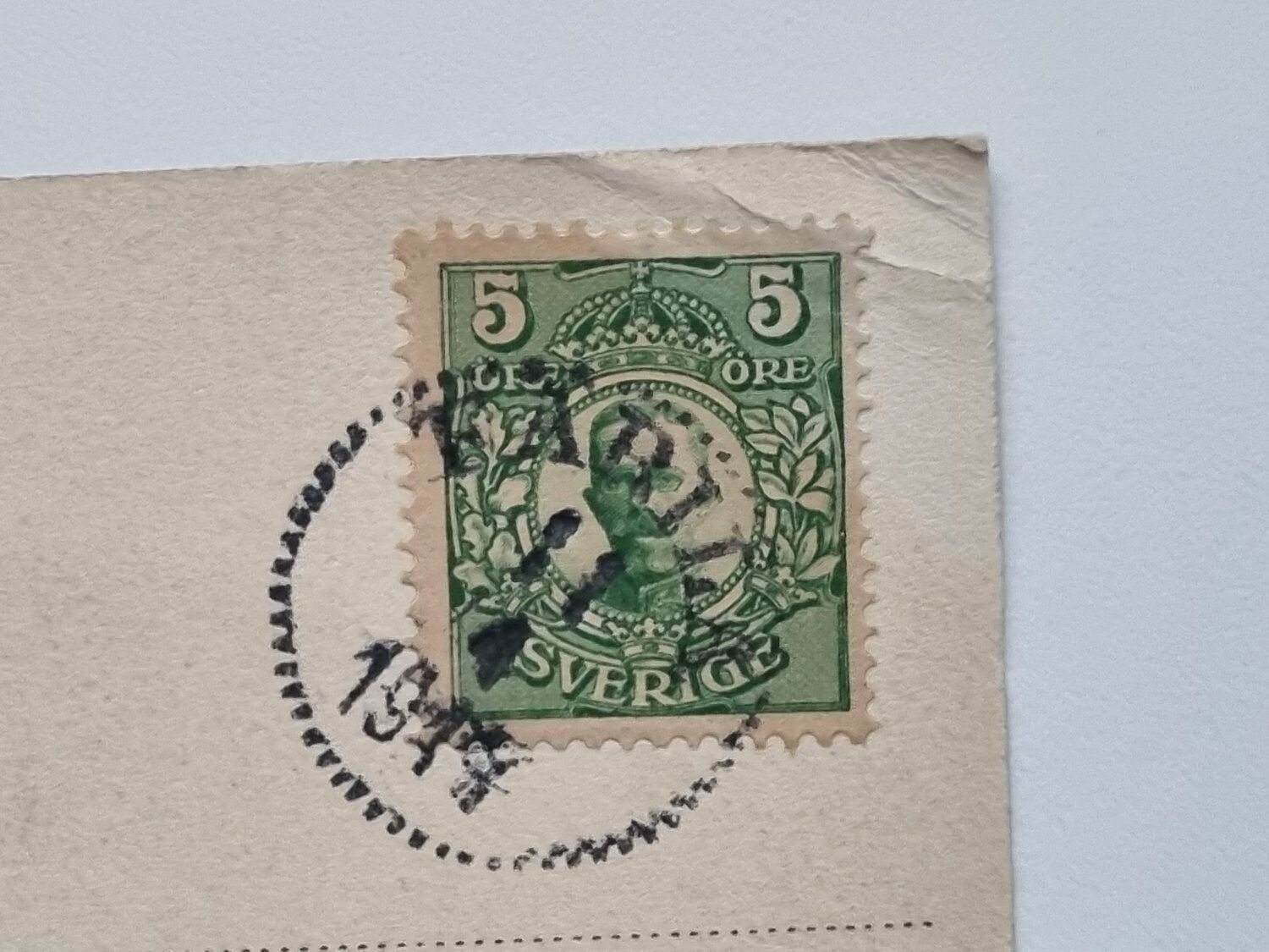 Vykort Yg, Färila, 1914