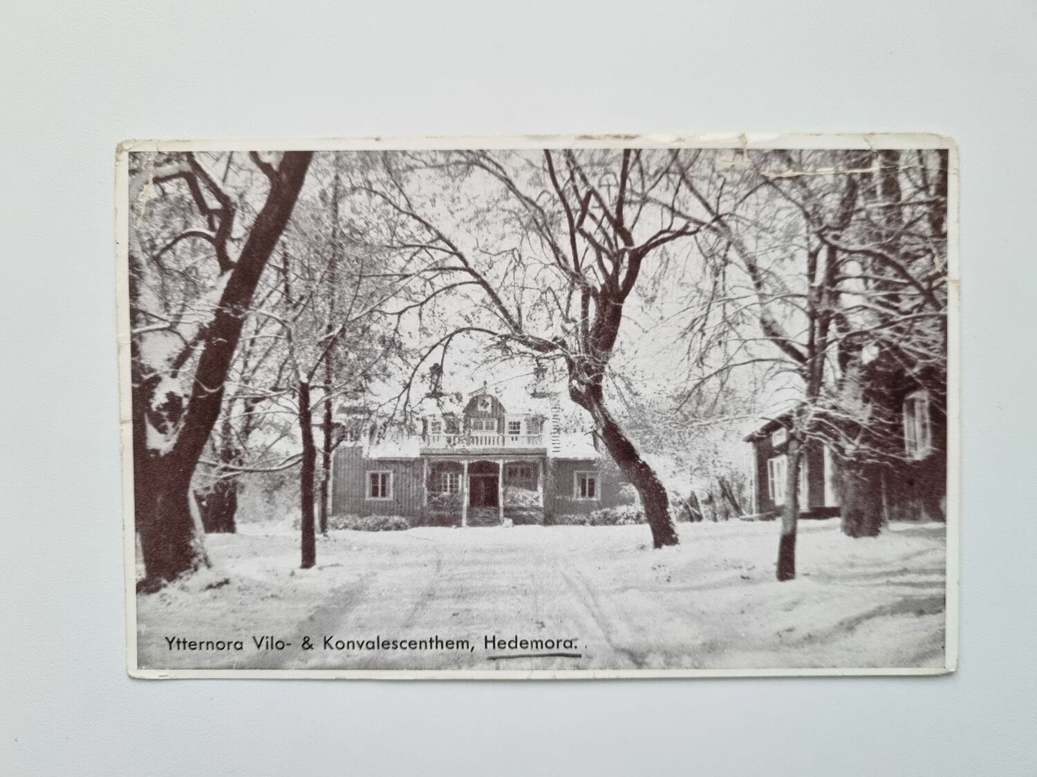 Vykort Ytternora Vilo- & Konvalescenthem, Hedemora.