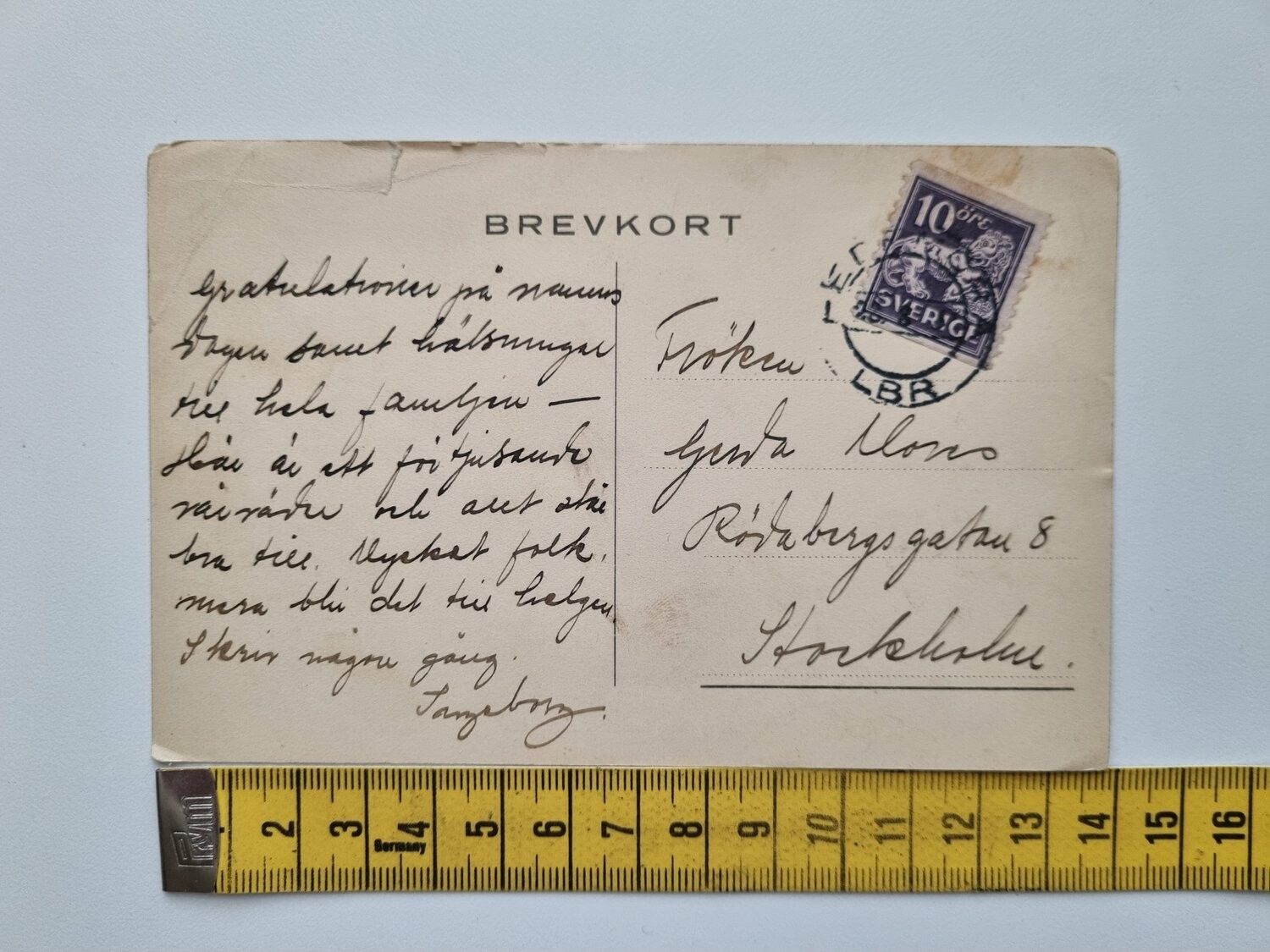 Vykort Ytternora Vilo- & Konvalescenthem, Hedemora.