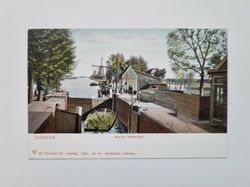 Vykort ZAANDAM Noorder Valdeurspad, 1905