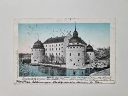 Vykort Örebro, Slottet, 1901