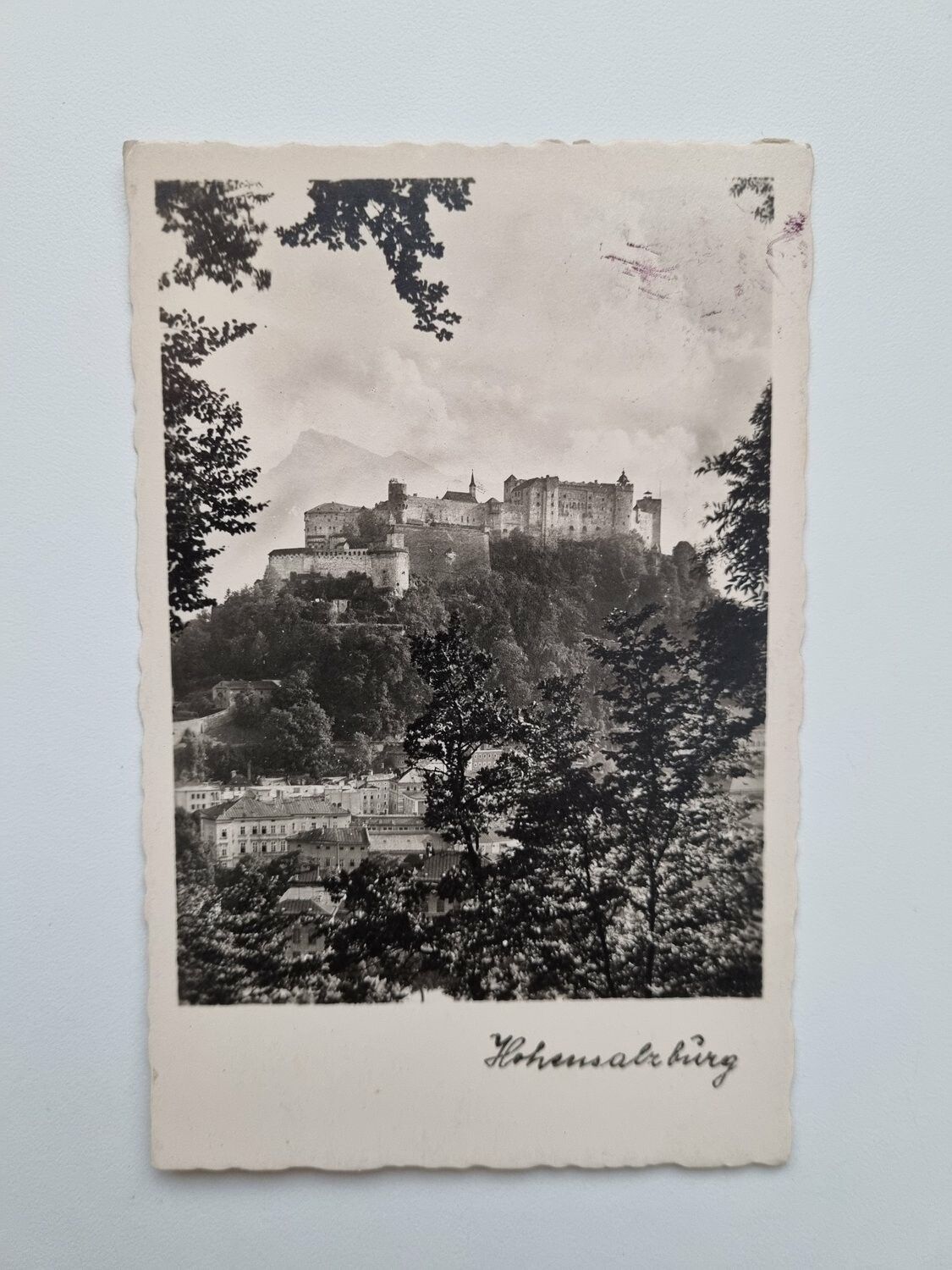Vykort Festung Hohensalzburg 1939