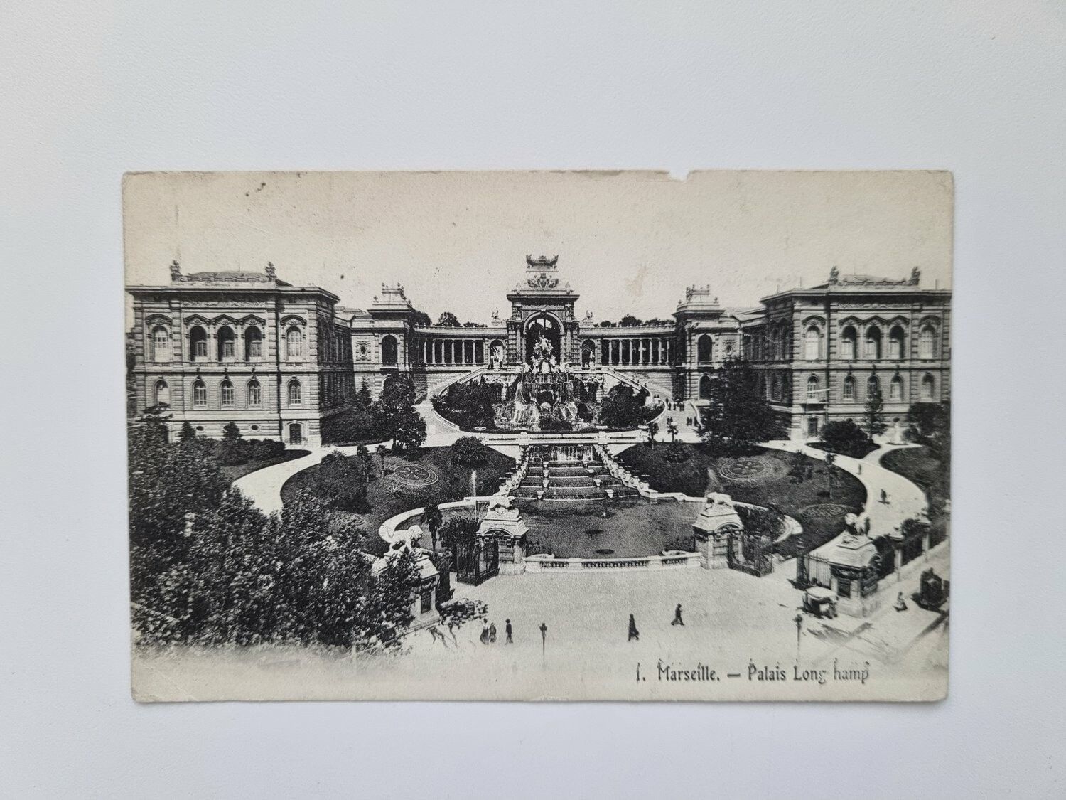 Vykort Palais Longchamp