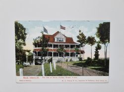 Vykort Black Howks Watch Tower 1907