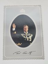 Vykort - H.M Konung Carl XVI Gustaf
