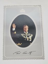 Vykort - H.M Konung Carl XVI Gustaf