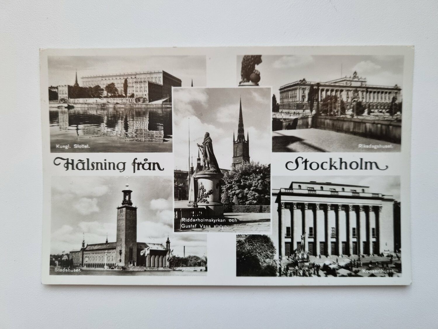 Vykort Stockholm
