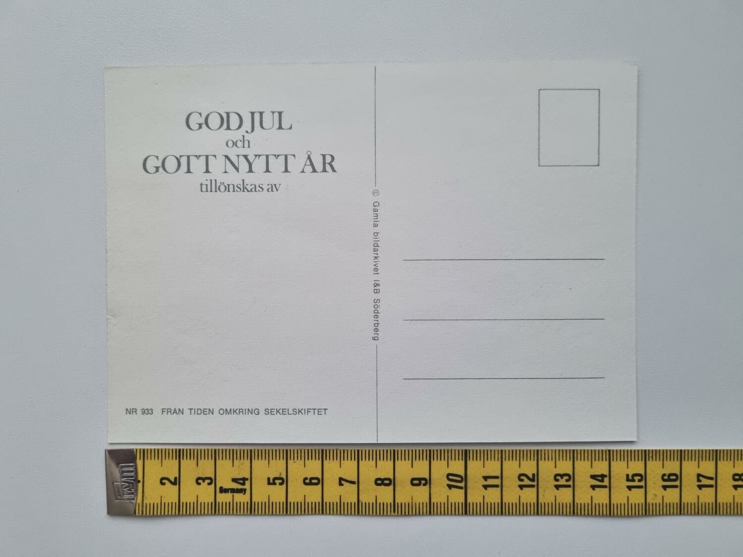 Vykort -  Grisar