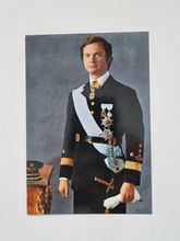 Vykort - Kung Carl XVI Gustaf