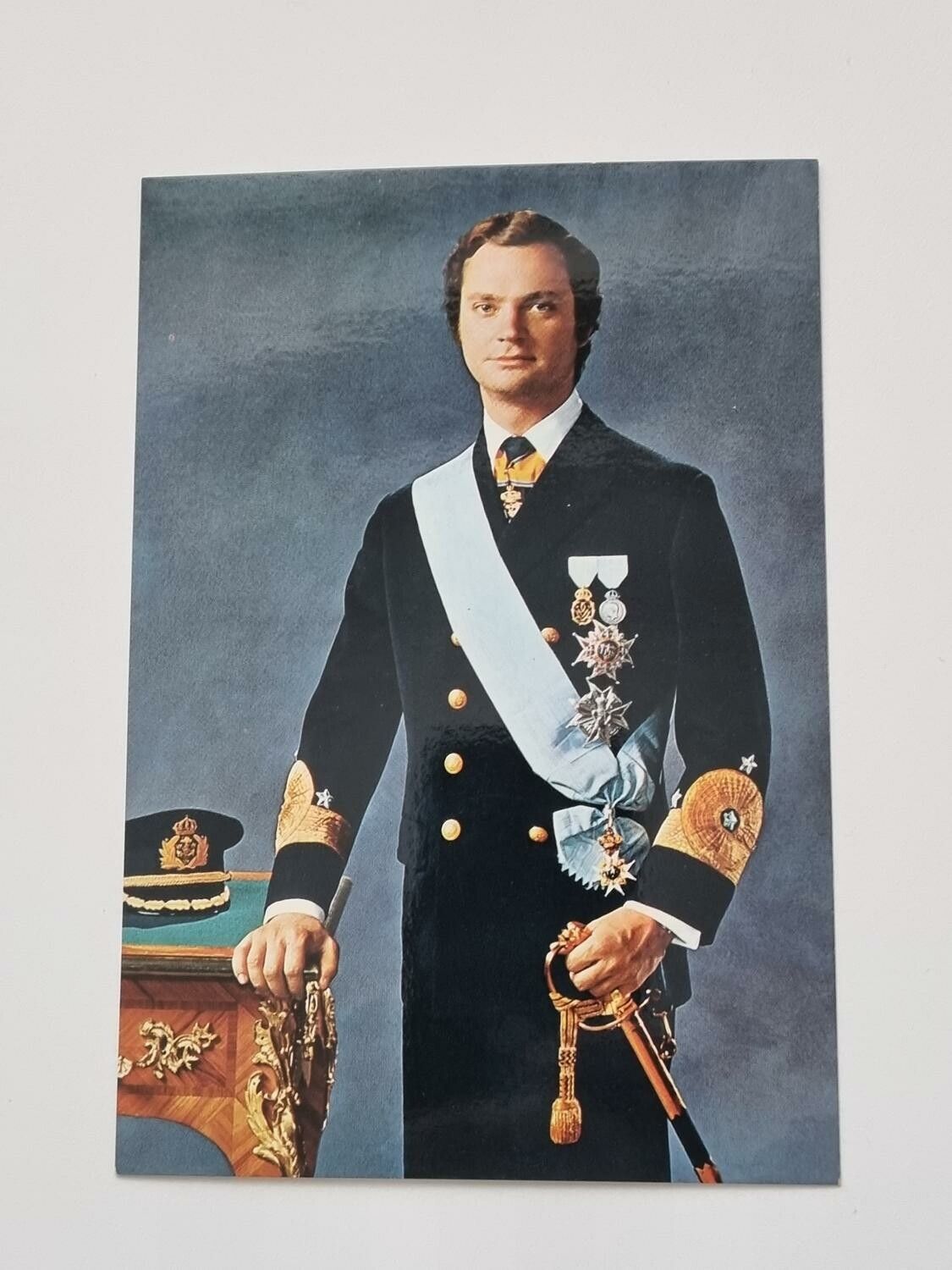 Vykort - Kung Carl XVI Gustaf