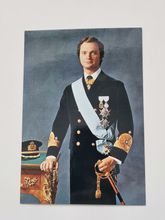 Vykort - Kung Carl XVI Gustaf