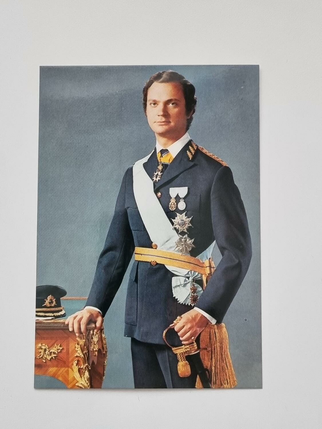 Vykort - Kung Carl XVI Gustaf
