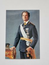 Vykort - Kung Carl XVI Gustaf