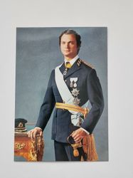 Vykort - Kung Carl XVI Gustaf