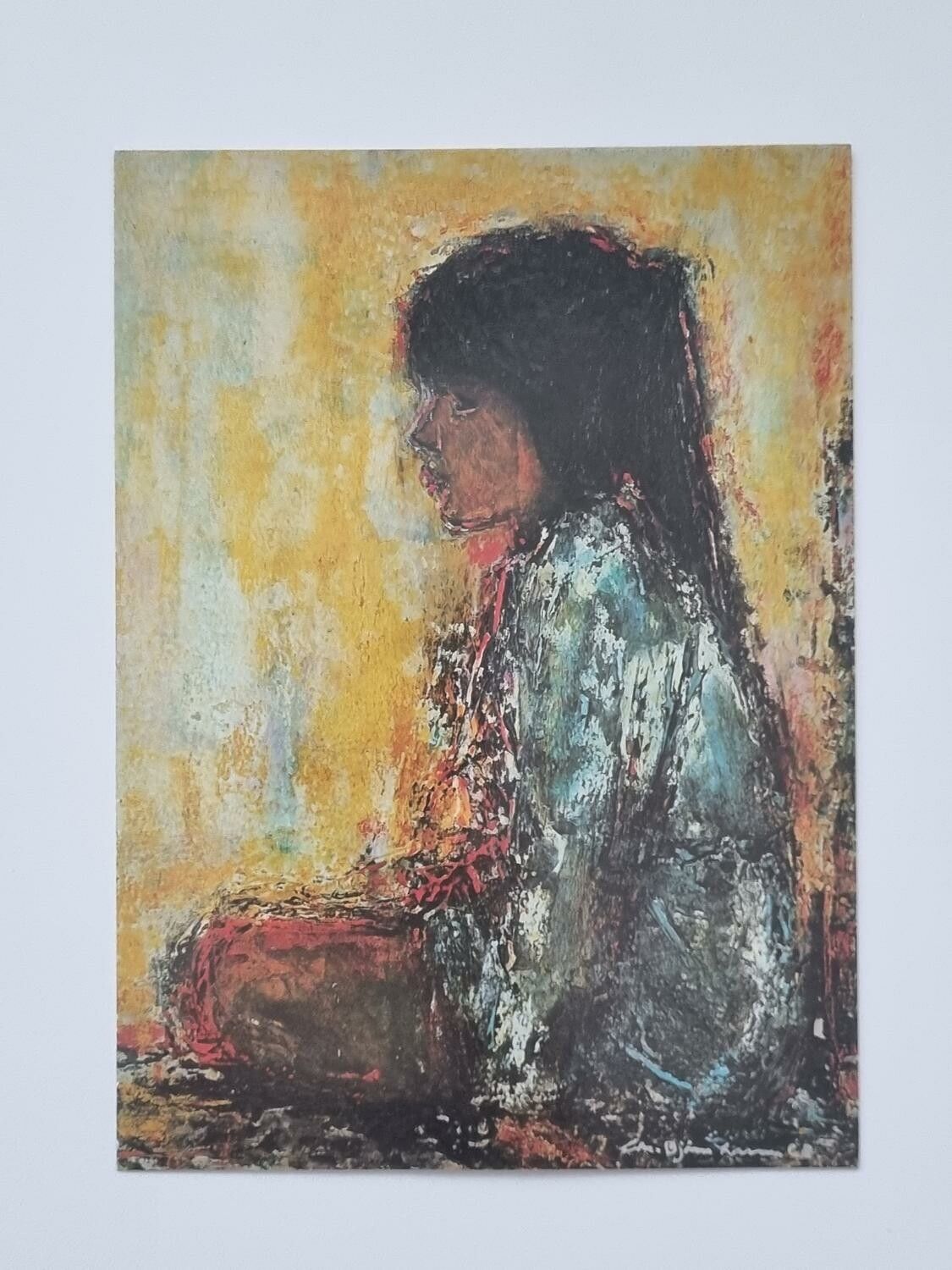 Vykort - Meditation av Christian Björn Larsen